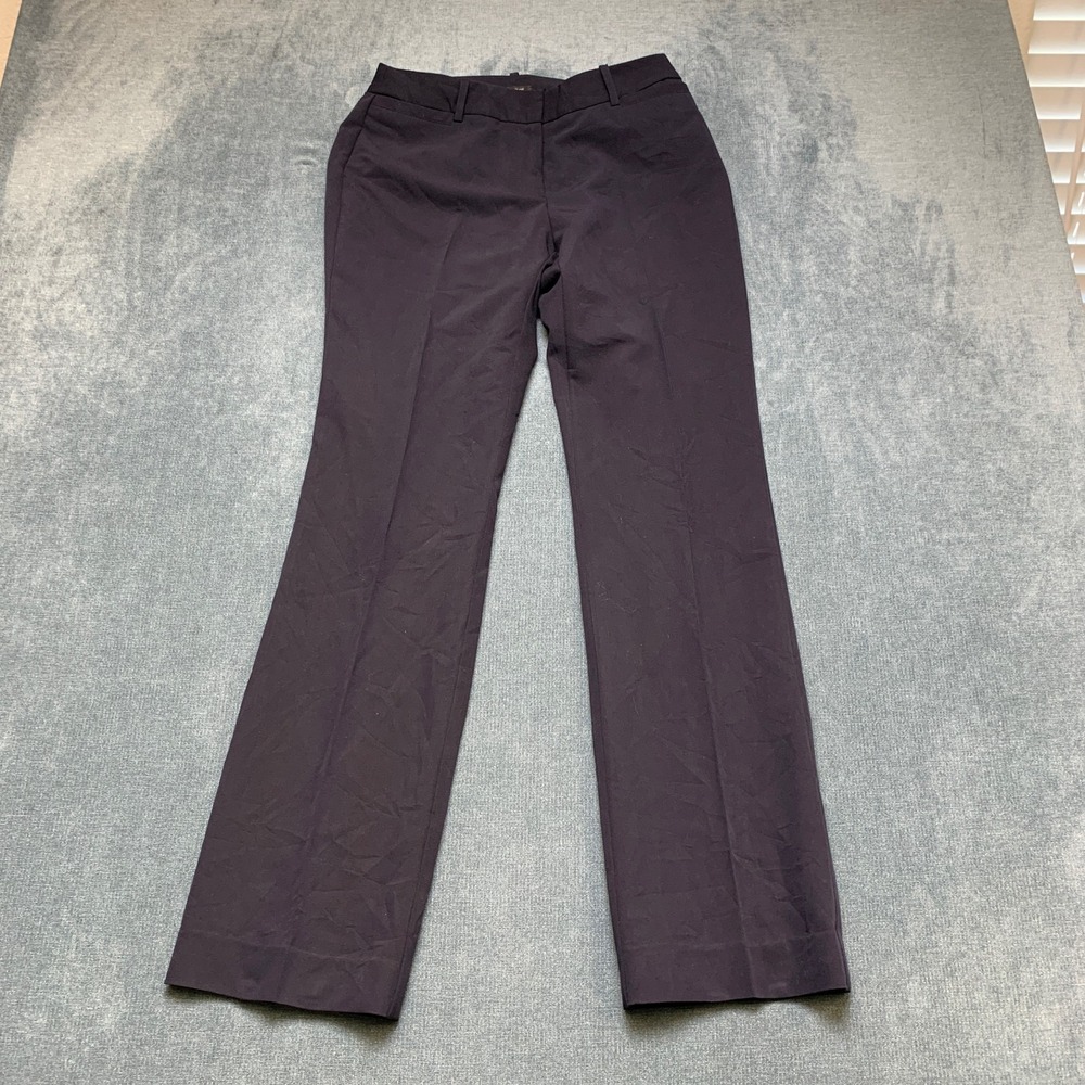 Worthington Dress Pants Women's 4 Navy Curvy Fit Business Formal Sophisticated